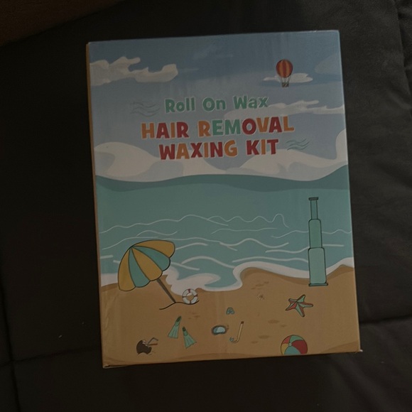 Roll On Wax Hair Removal full Waxing Kit - Multicolor